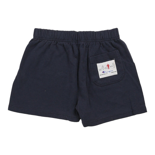 Vintage Champion Sport Shorts - Large Navy Cotton