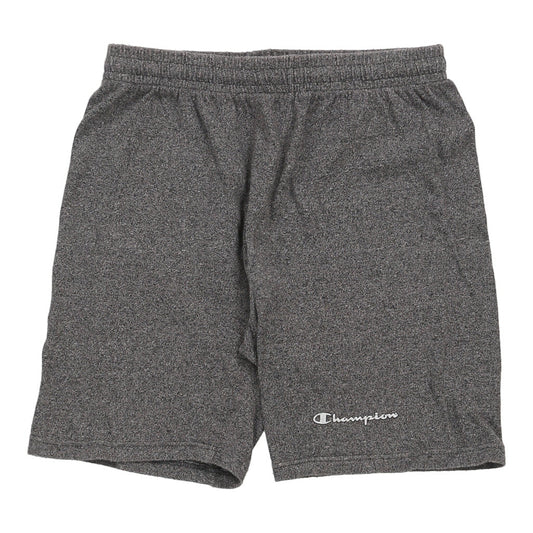 Vintage Champion Sport Shorts - Medium Grey Cotton