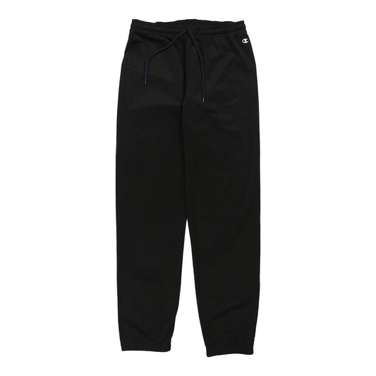 Vintage Champion Tracksuit - Small Black Polyester