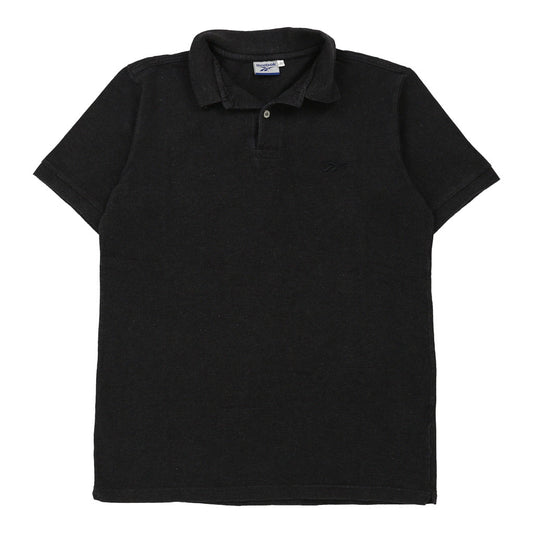 Vintage black Reebok Polo Shirt - mens large