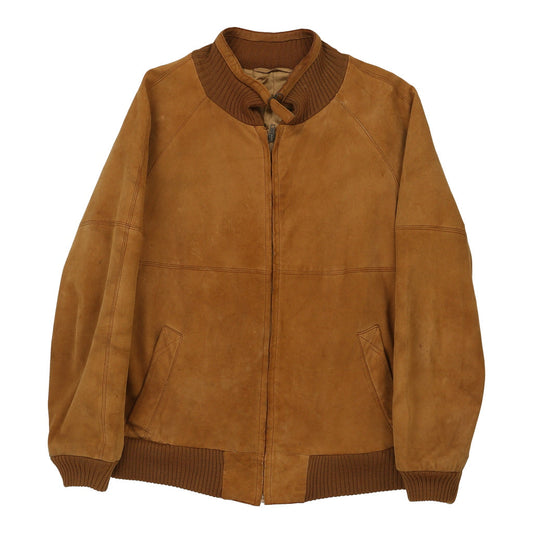 Vintage brown Unbranded Suede Jacket - mens large