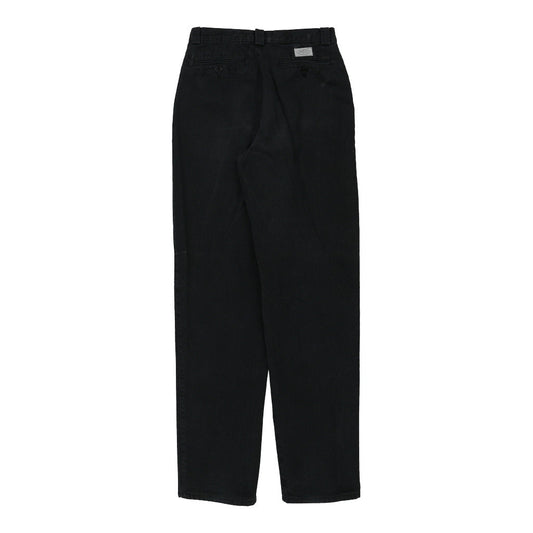 Vintage Levis Trousers - 28W UK 10 Black Cotton