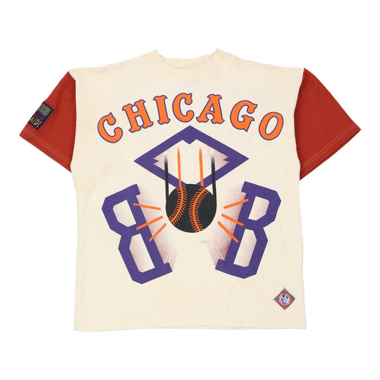 Vintage Chicgao Brown Bombers Underground Railroad T-Shirt - XL White Cotton