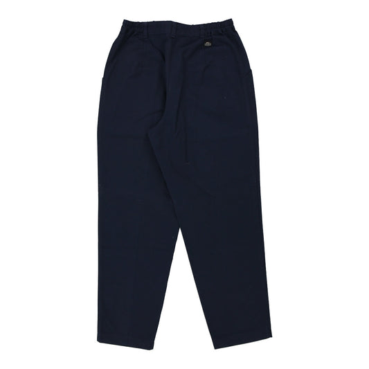 Vintage Lee Trousers - 28W UK 10 Navy Polyester Blend