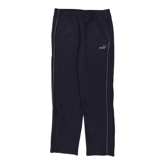 Vintage Puma Tracksuit - Large Navy Polyester