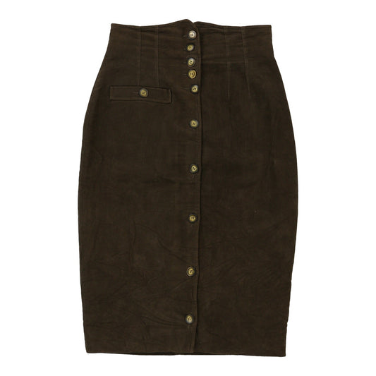 Vintage brown Imerio Tacchella Skirt - womens 30" waist