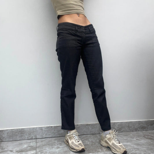 Vintage black Diadora Jeans - womens 29" waist