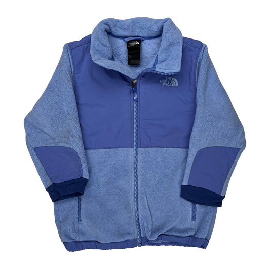 Age 10-12 The North Face Fleece Jacket - Medium Blue Polyester