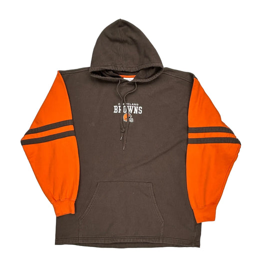 Cleveland Browns Nfl Hoodie - XL Brown Cotton
