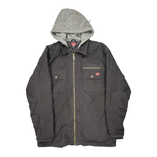 Workwear Wrangler Jacket - Large Black Cotton