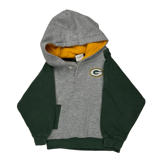 Age 3 Green Bay Packers Nfl Football Hoodie - XS Green Cotton