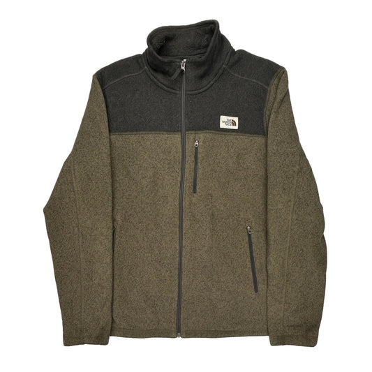 The North Face Fleece Jacket - Large Grey Polyester