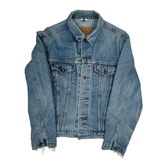 Levis Denim Jacket - Small Blue Denim