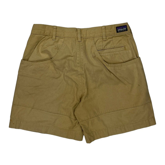 Patagonia Chino Shorts - 29W UK 10 Beige Cotton