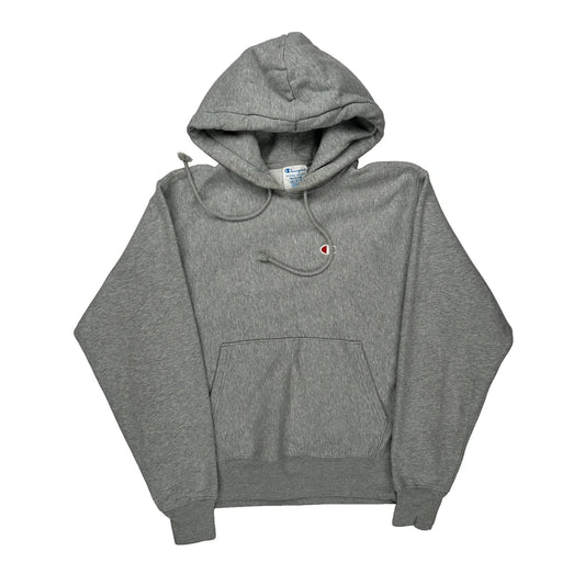 Reverse Weave Champion Hoodie - Medium Grey Cotton