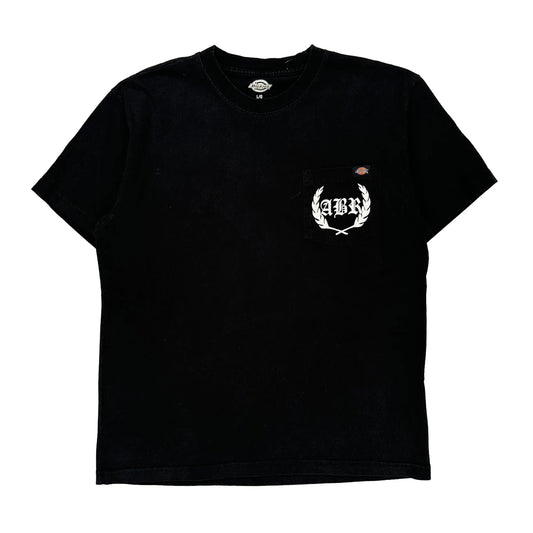 American Boy Racer Dickies Graphic T-Shirt - Large Black Cotton