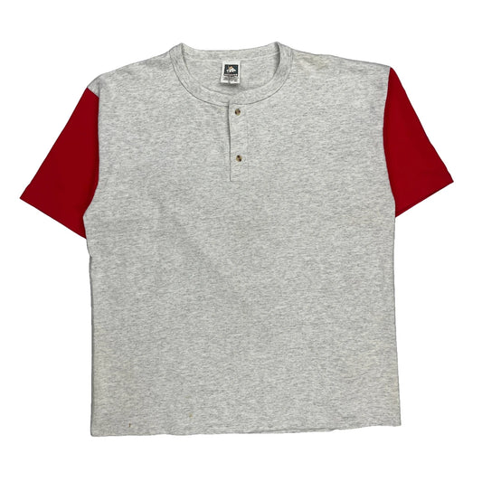 Blank Cotton Deluxe Single Stitch T-Shirt - XL Grey Cotton