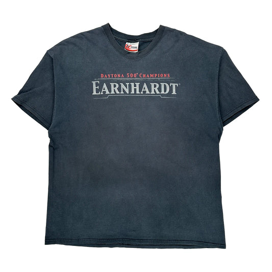 Daytona 500 Champions Chase Authentics Nascar T-Shirt - XL Black Cotton