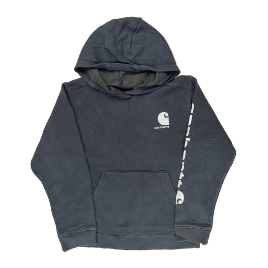 Age 10-12 Carhartt Hoodie - Medium Grey Cotton