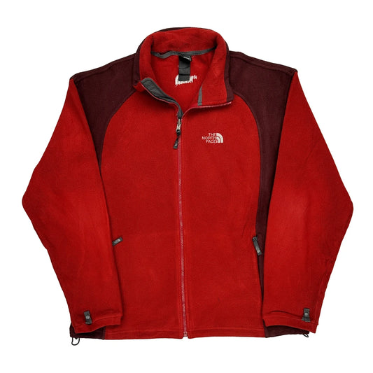 Classic Outdoor Design The North Face Fleece Jacket - 2XL Red Polyester