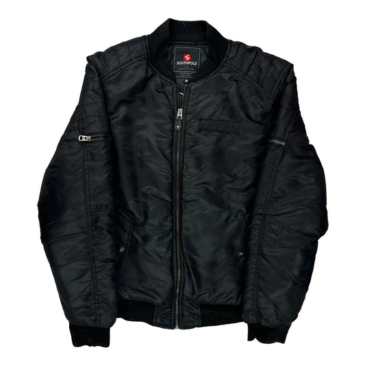 Southpole Bomber Jacket - Medium Black Polyester