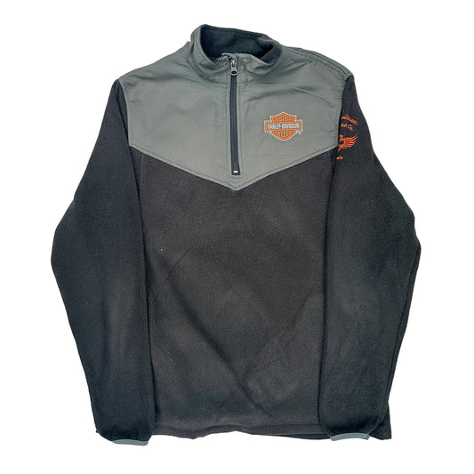 Motorcycles Harley Davidson Fleece - Medium Black Polyester