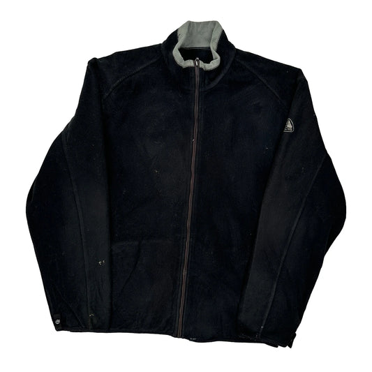 Nike Acg Fleece Jacket - XL Black Polyester