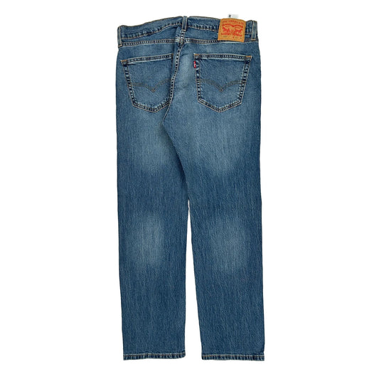 505 Levis Jeans - 32W 30L Blue Cotton
