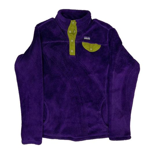 Age 16-18 Patagonia Fleece - 2XL Purple Polyester