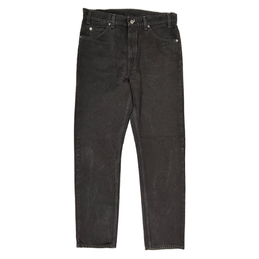 505 Levis Jeans - 34W 32L Black Cotton