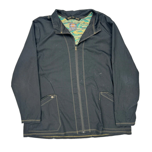 Dickies Jacket - 2XL Black Cotton Blend