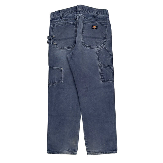 Vintage Dickies Carpenter Jeans - 34W 30L Grey Cotton