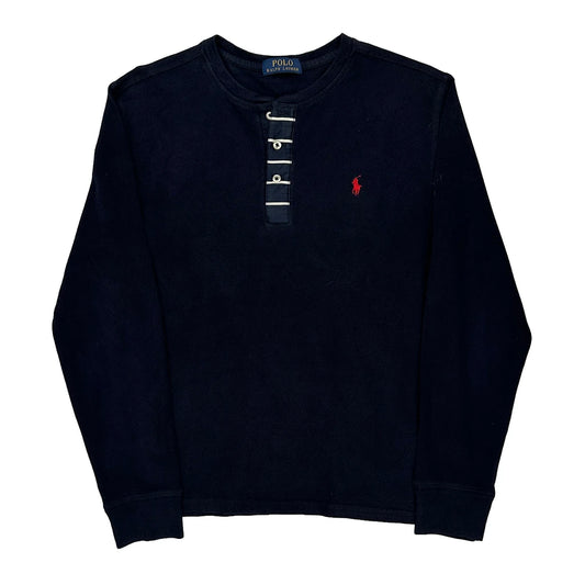 Polo By Ralph Lauren Long Sleeve T-Shirt - Small Red Cotton