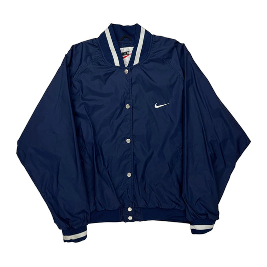 N Nike Varsity Jacket - XL Navy Polyester