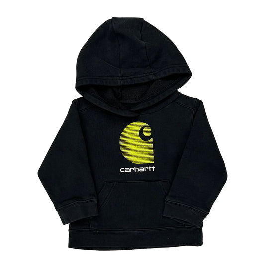 Age 2 Carhartt Hoodie - 2XS Black Cotton