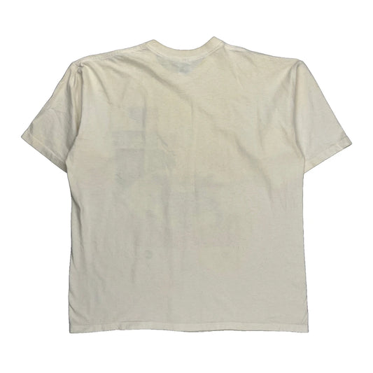 Ncaa Hockey Championship 1993 Starter Single Stitch T-Shirt - Large Cream Cotton