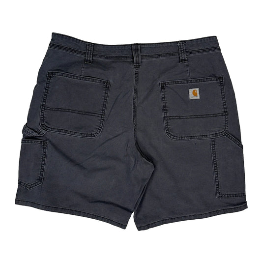 Carhartt Carpenter Shorts - 34W UK 14 Grey Cotton