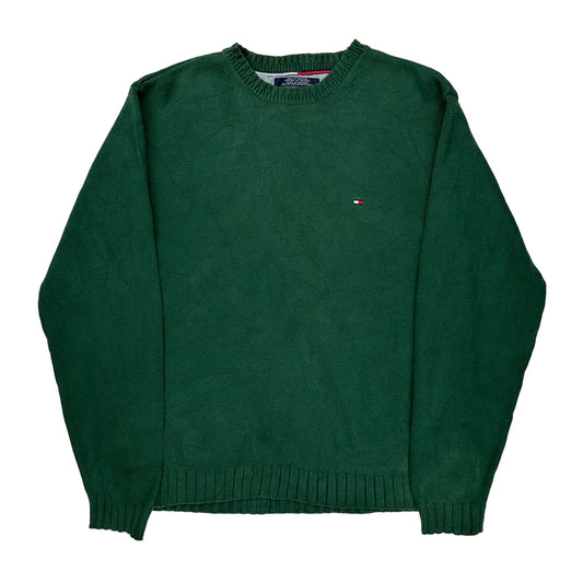 Tommy Hilfiger Jumper - Medium Green Cotton