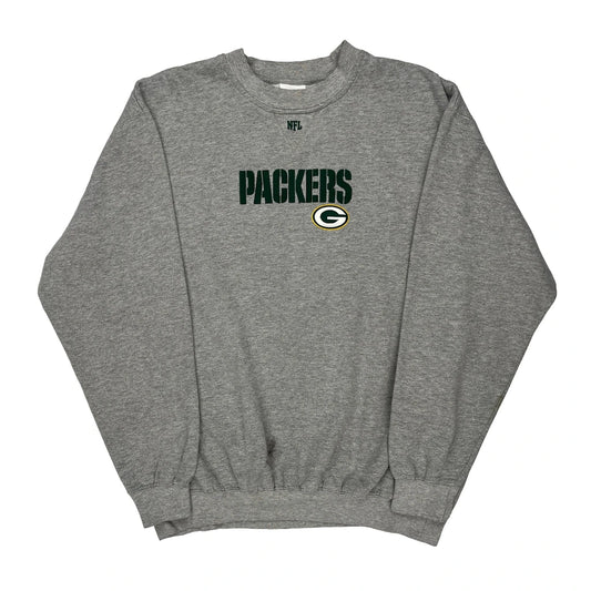Packers Nfl Sweatshirt - XL Grey Cotton