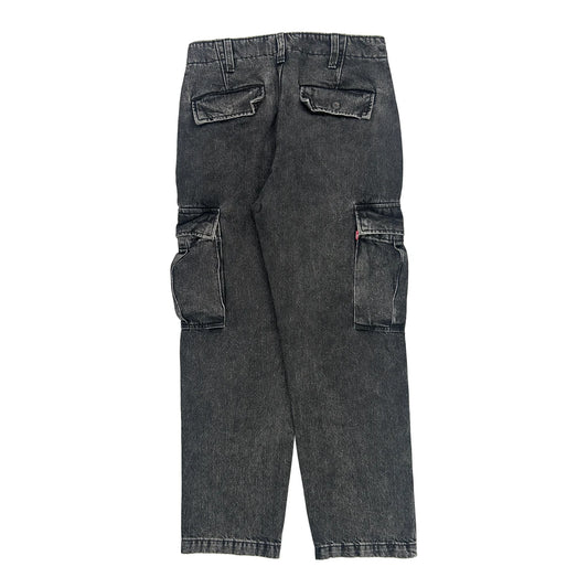 Levis Cargo Trousers - 30W 30L Grey Cotton