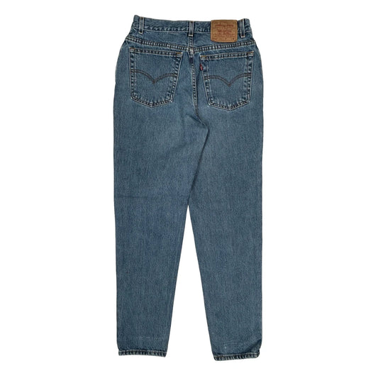 512 Levis Slim Fit Jeans - 28W UK 8 Blue Cotton