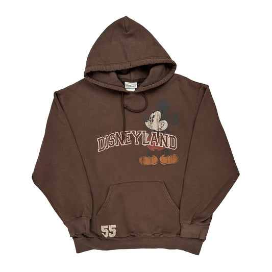 Disney Graphic Hoodie - Large Brown Cotton