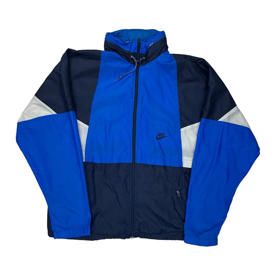 Nike Windbreaker - XL Blue Nylon