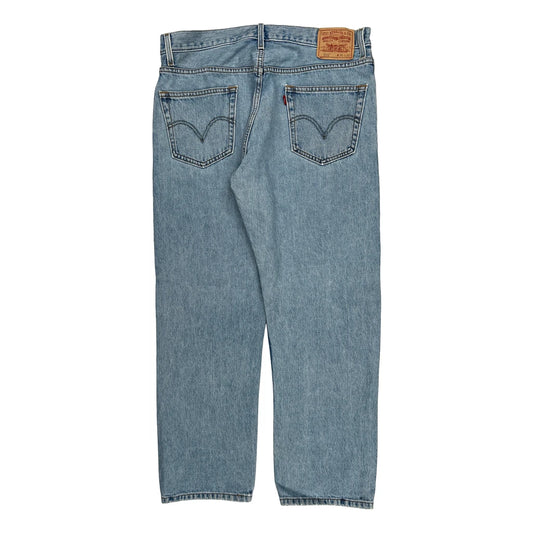 505 Levis Jeans - 36W 30L Light Wash Denim