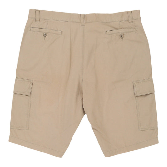 Vintage beige Sea Barrier Cargo Shorts - mens 38" waist