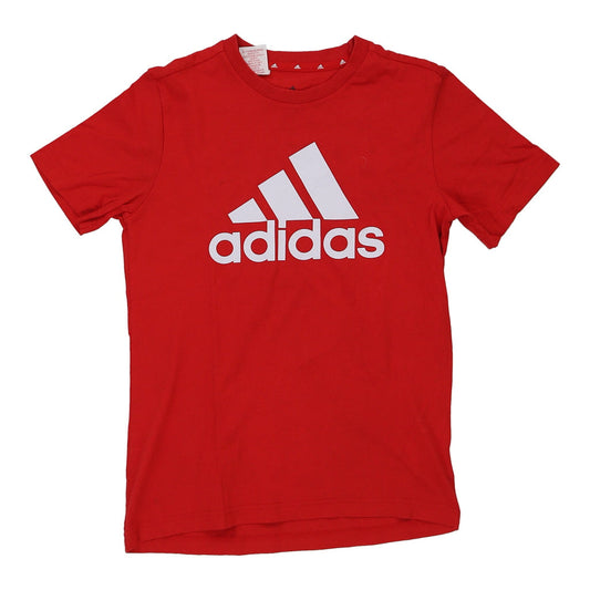 Vintage red Age 13-14 Adidas T-Shirt - boys medium